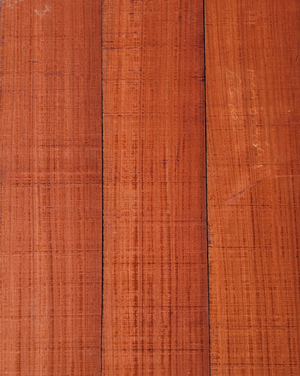 Padauk 26mm þykkt 265mm breitt 1 meter a lengd